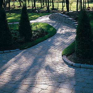 You can create some interesting designs with pavers
